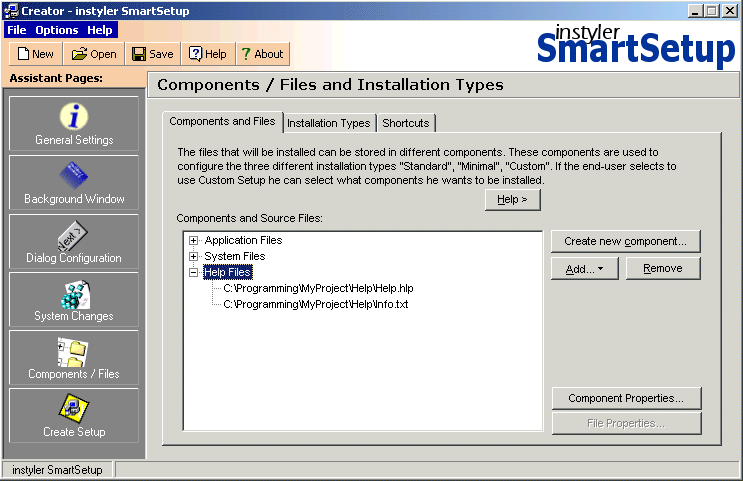 Instyler SmartSetup Screenshot